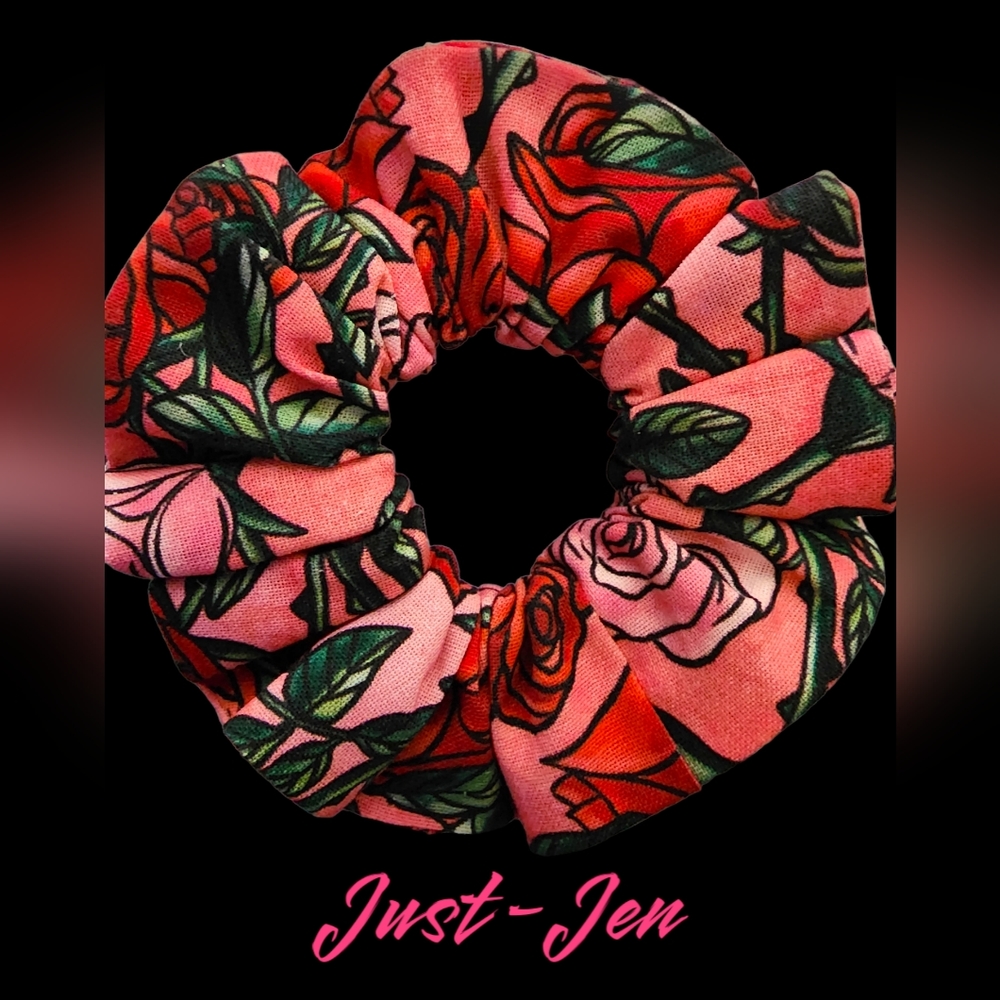 NWT!! Just-Jen Rose Collection Scrunchie!!💖💖